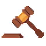 Brown Gavel